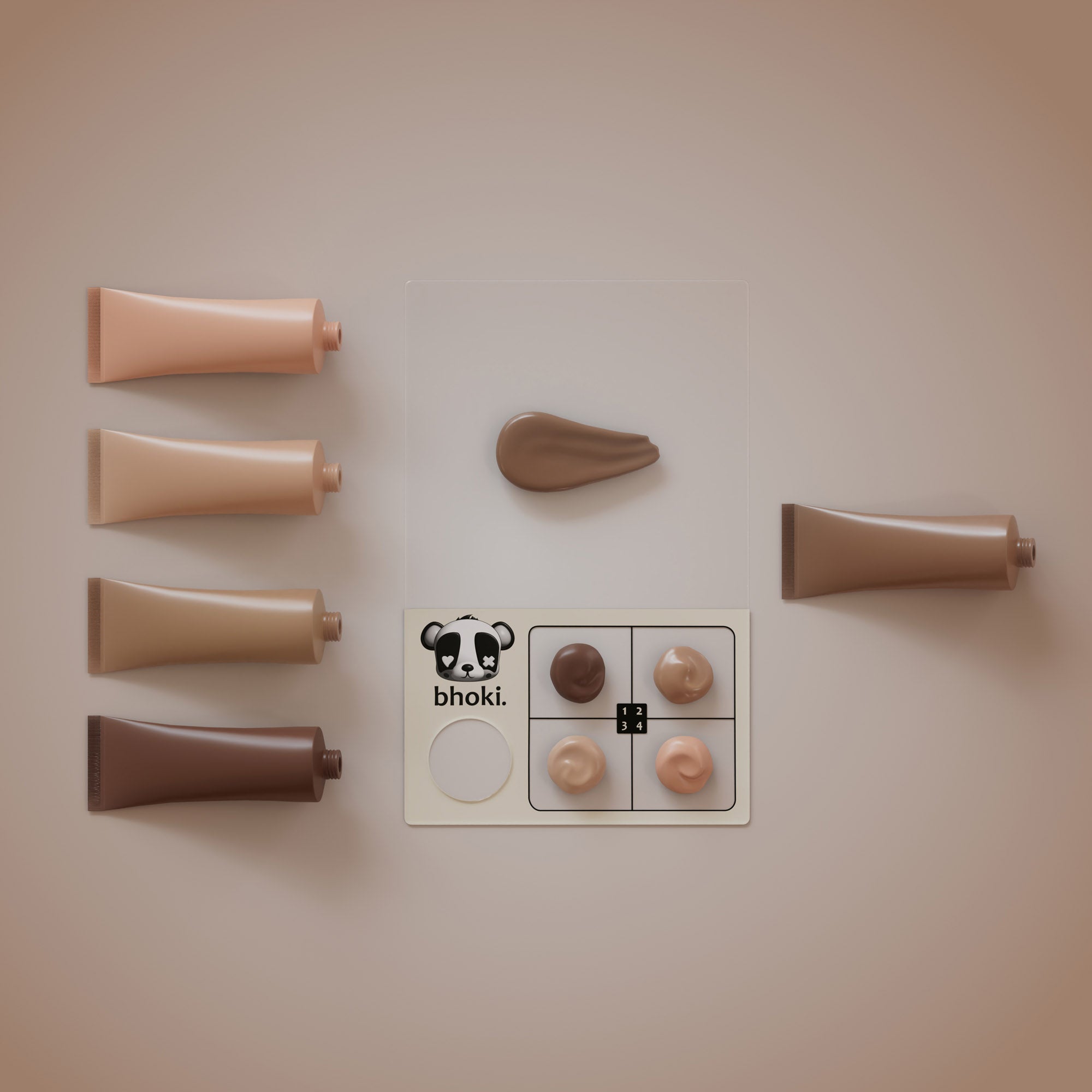 bhoki.® mixing palette
